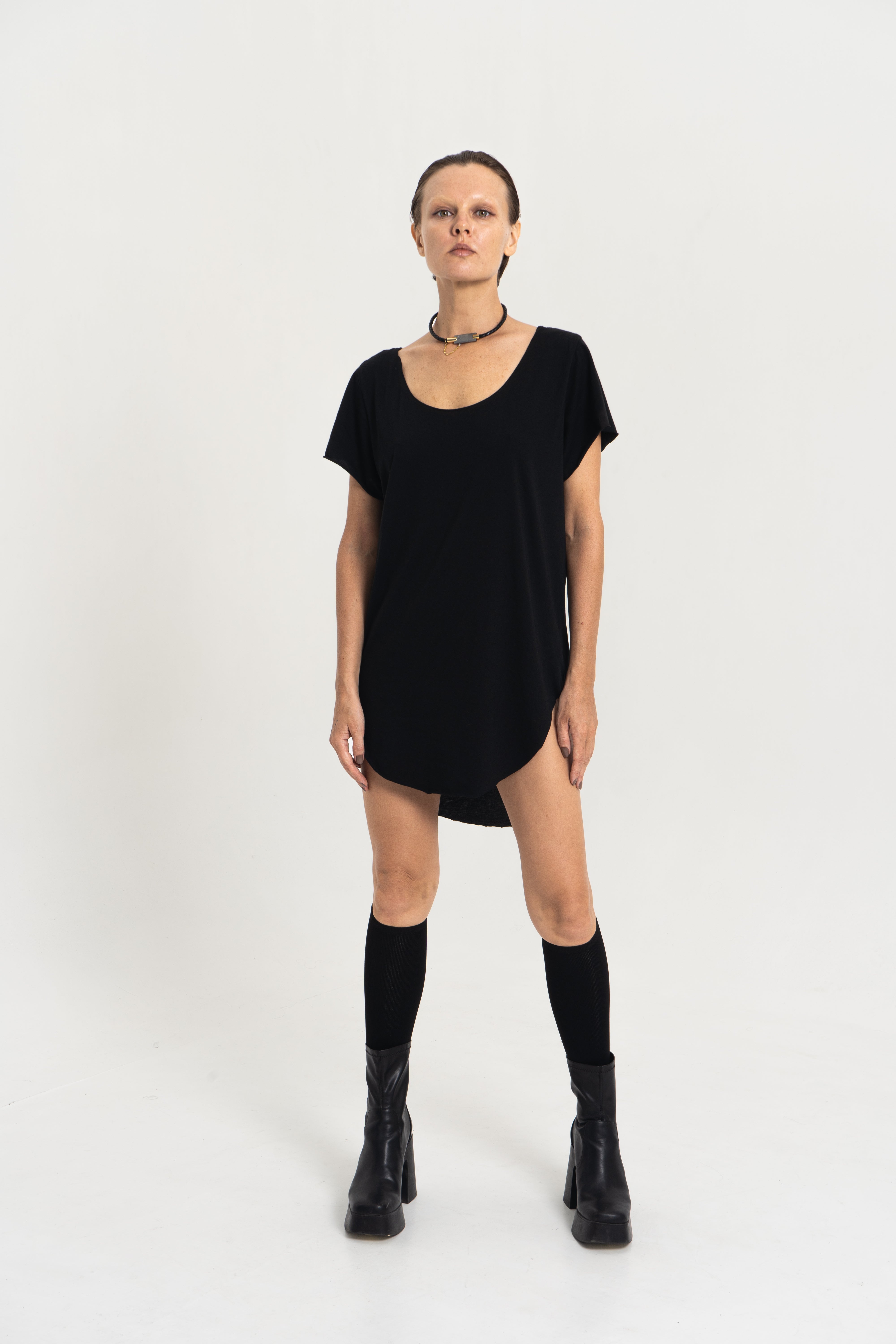 Oversized crew neck t-shirt