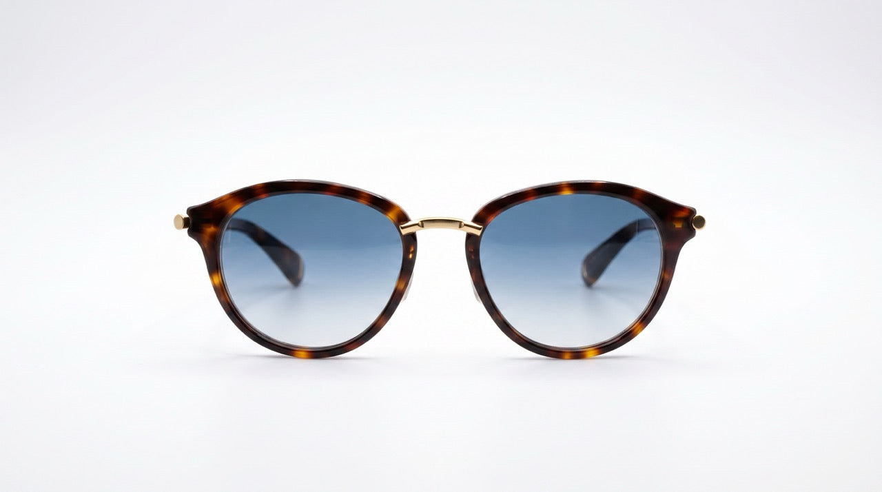 TAKUMI Tortoise sunglasses — front view